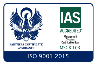 ISO 9001 certificate