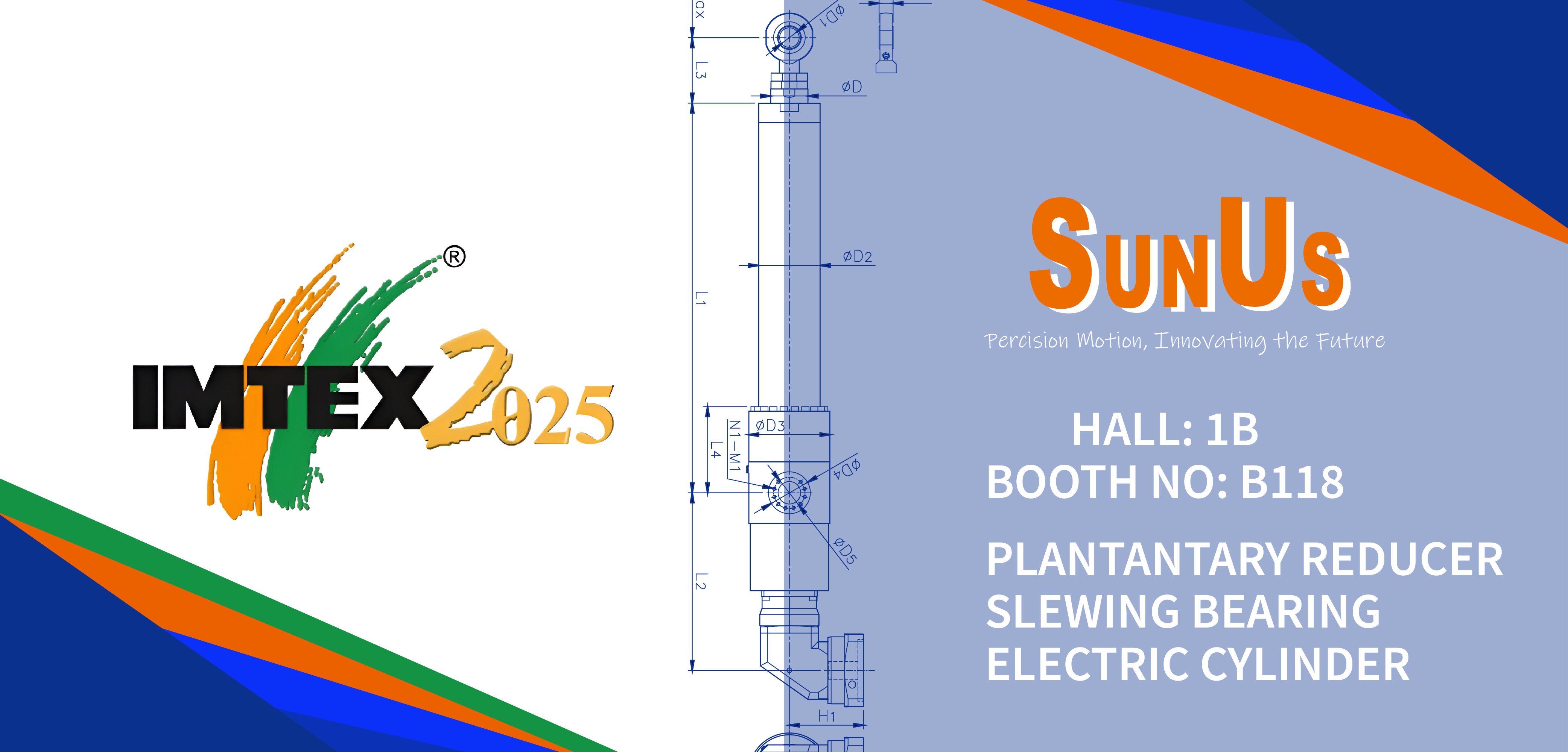 SUNUS TECH Showcases Electric Actuator at IMTEX 2025 – Compact, Efficient, and Sustainable